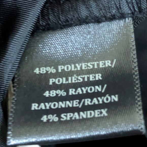 Ann Taylor LOFT Womens Pants Black High Rise Devin Rayon Blend Stretch 10 - Picture 6 of 12